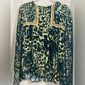 Anthropologie Blouse, size M.